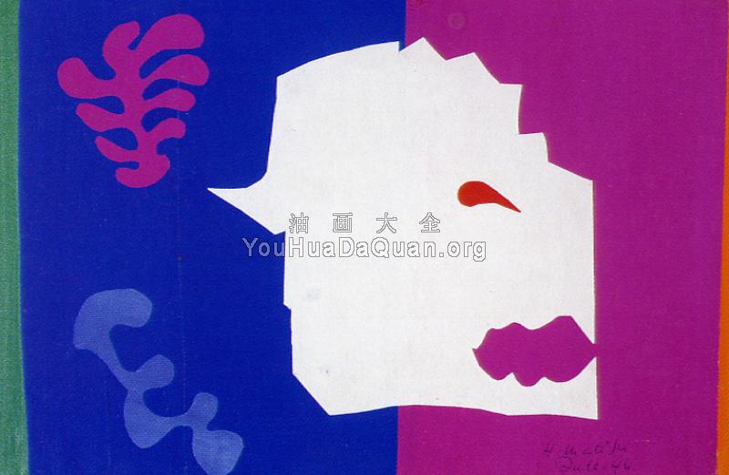 狼（选自《爵士》插图第六幅） - 亨利·马蒂斯